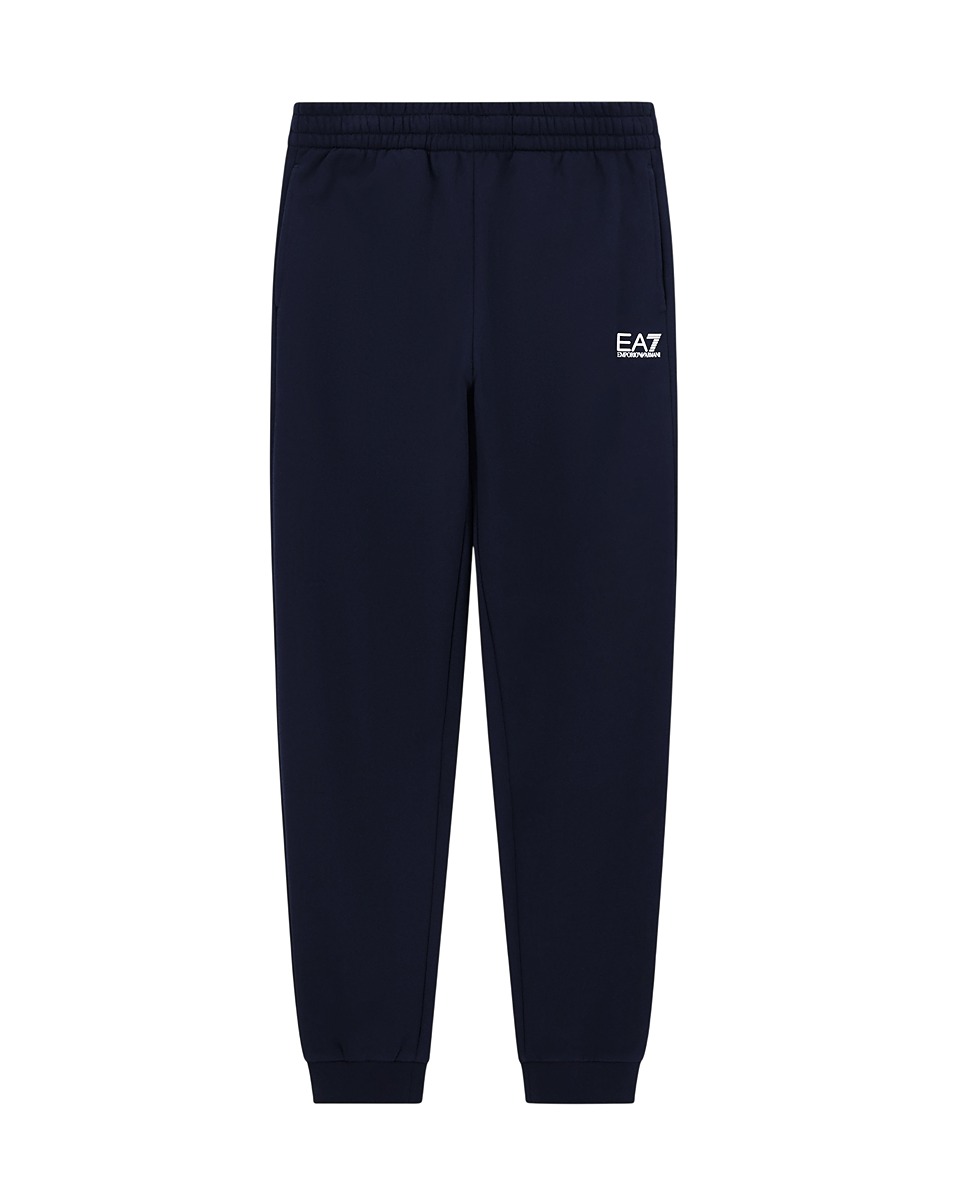 EA7 EMPORIO ARMANI Pantalone Invernale da Uomo Core Identity in Cotone Felpato – 8NPP64 (Armani Blue)