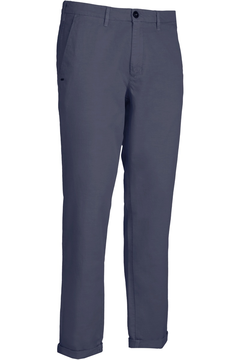 40Weft Pantalone chino uomo in tessuto misto lino LENNY 2706