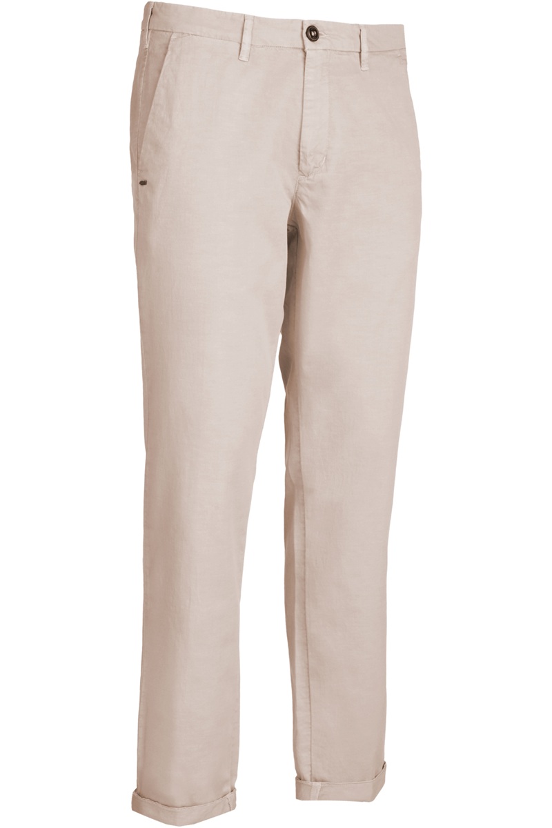 40Weft Pantalone chino uomo in tessuto misto lino LENNY 2706