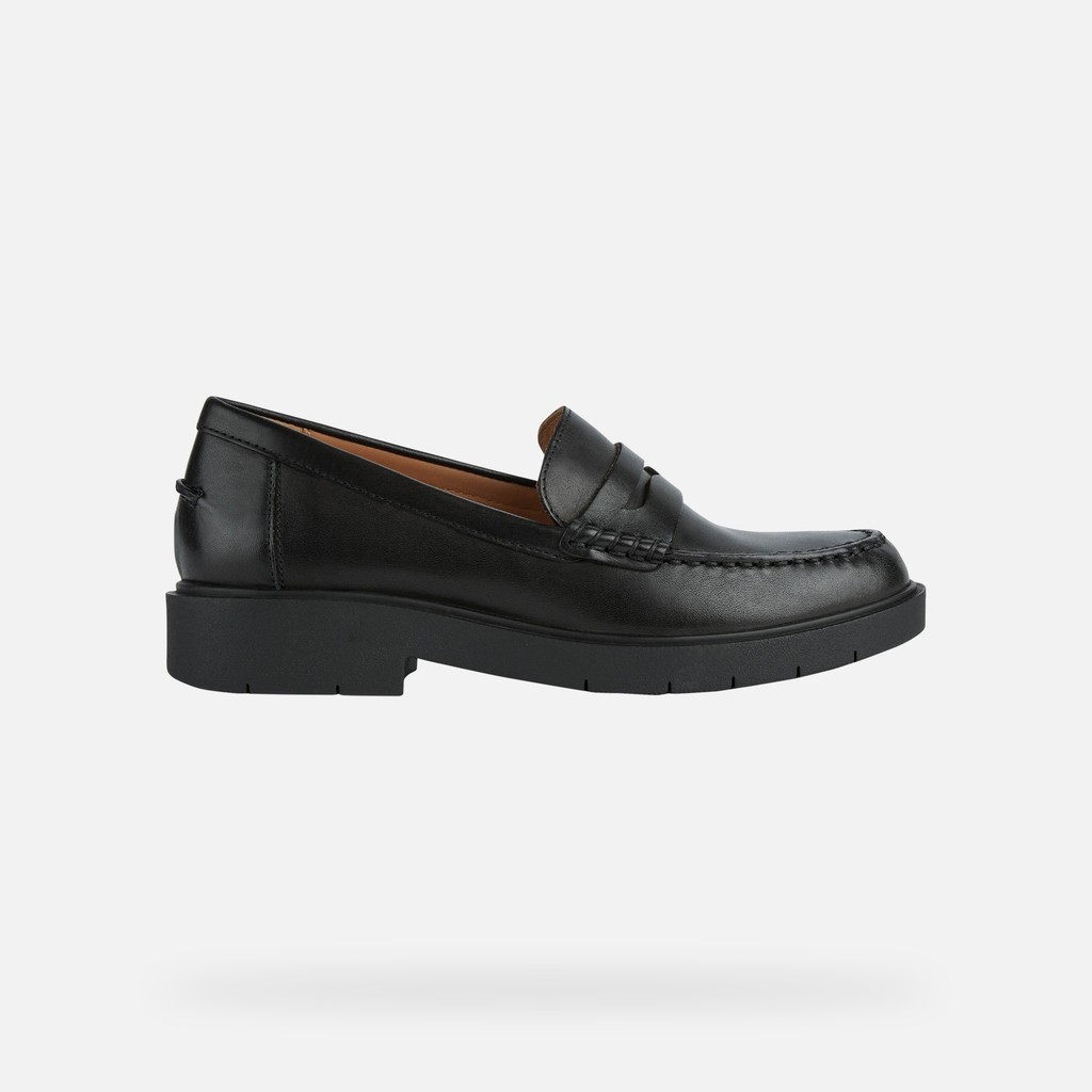 GEOX Spherica ec1 B Woman - Mocassino in Pelle da Donna (D65DKB)