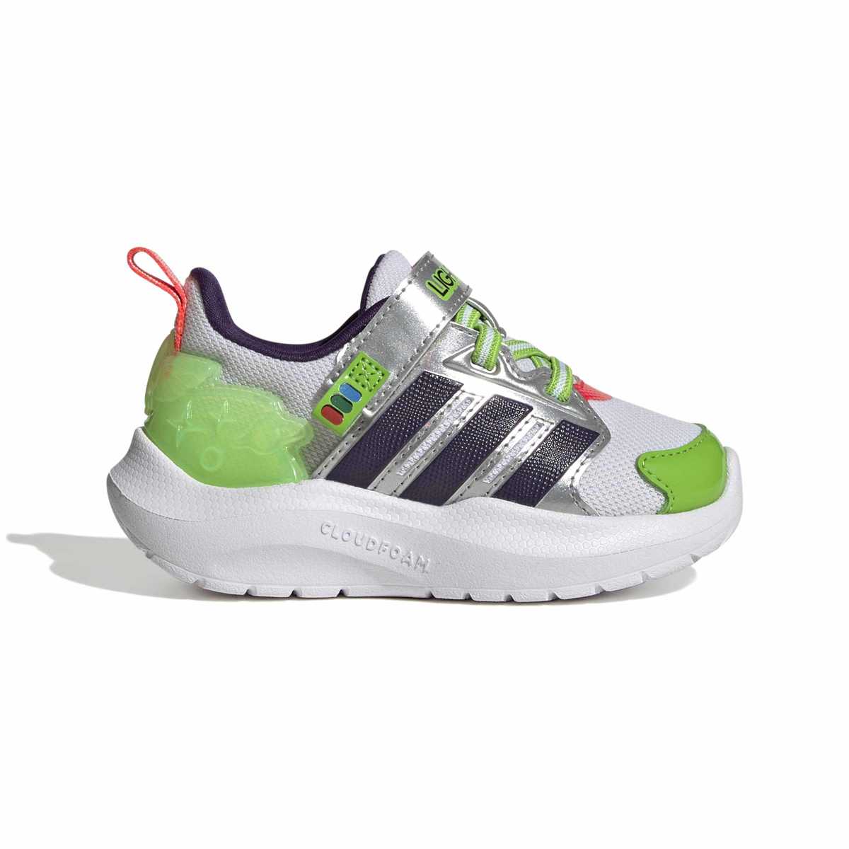 Adidas Pixax Toy Story Lightorama Rnr Buzz Elastic Infant - Sneaker da Bambino con Luci on/off (KI6604)