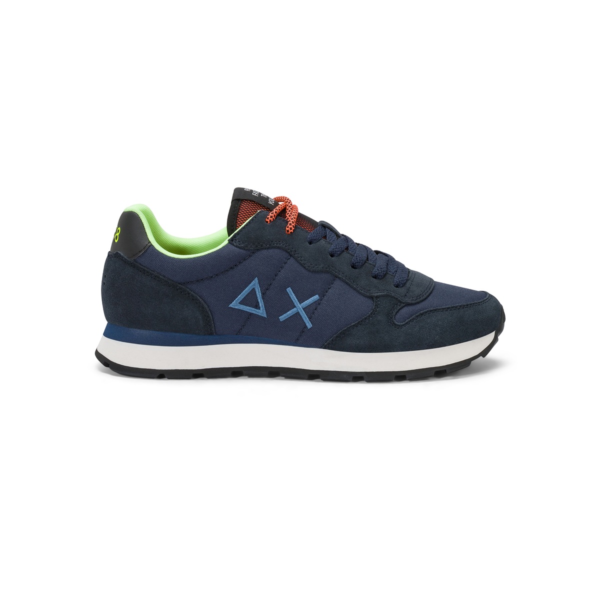 SUN68 Tom Fluo Navy Blue – Sneaker Casual da Uomo - Z46102