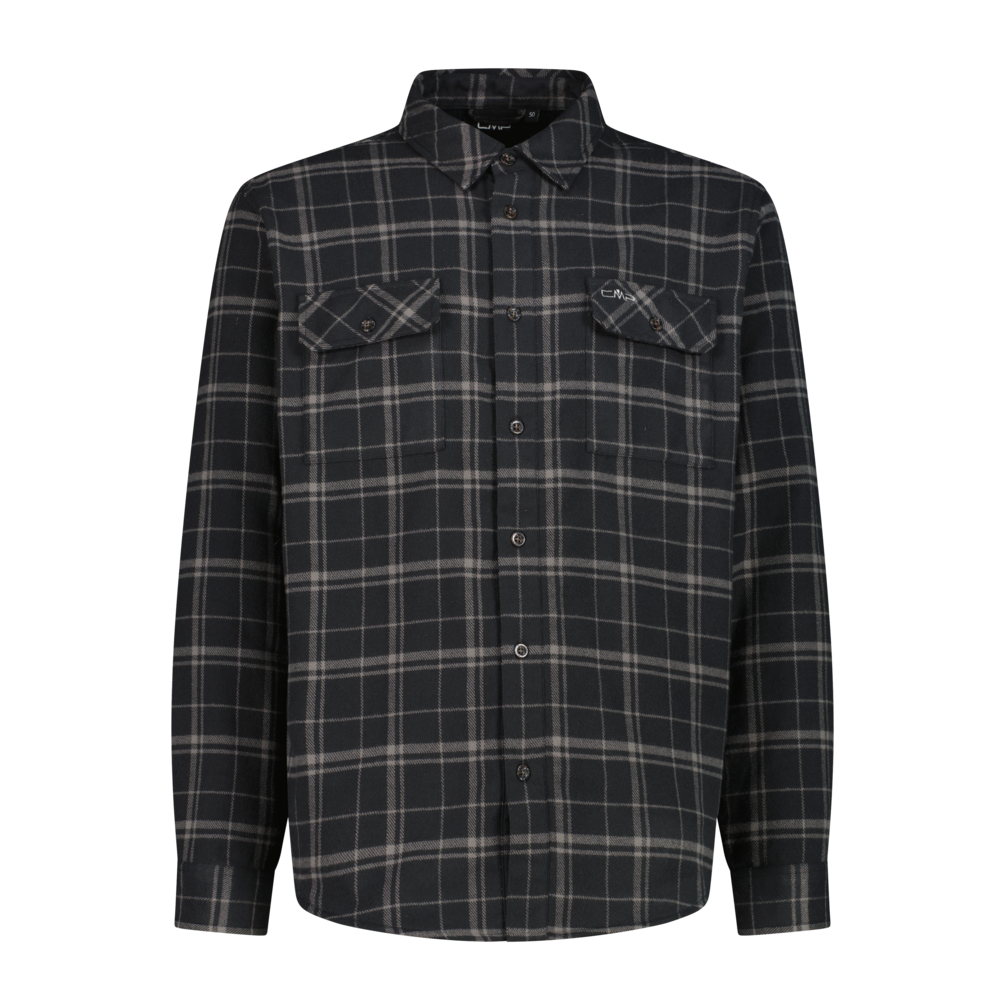 CMP Camicia da uomo invernale in flanella - 36S2757 / 52ZZ