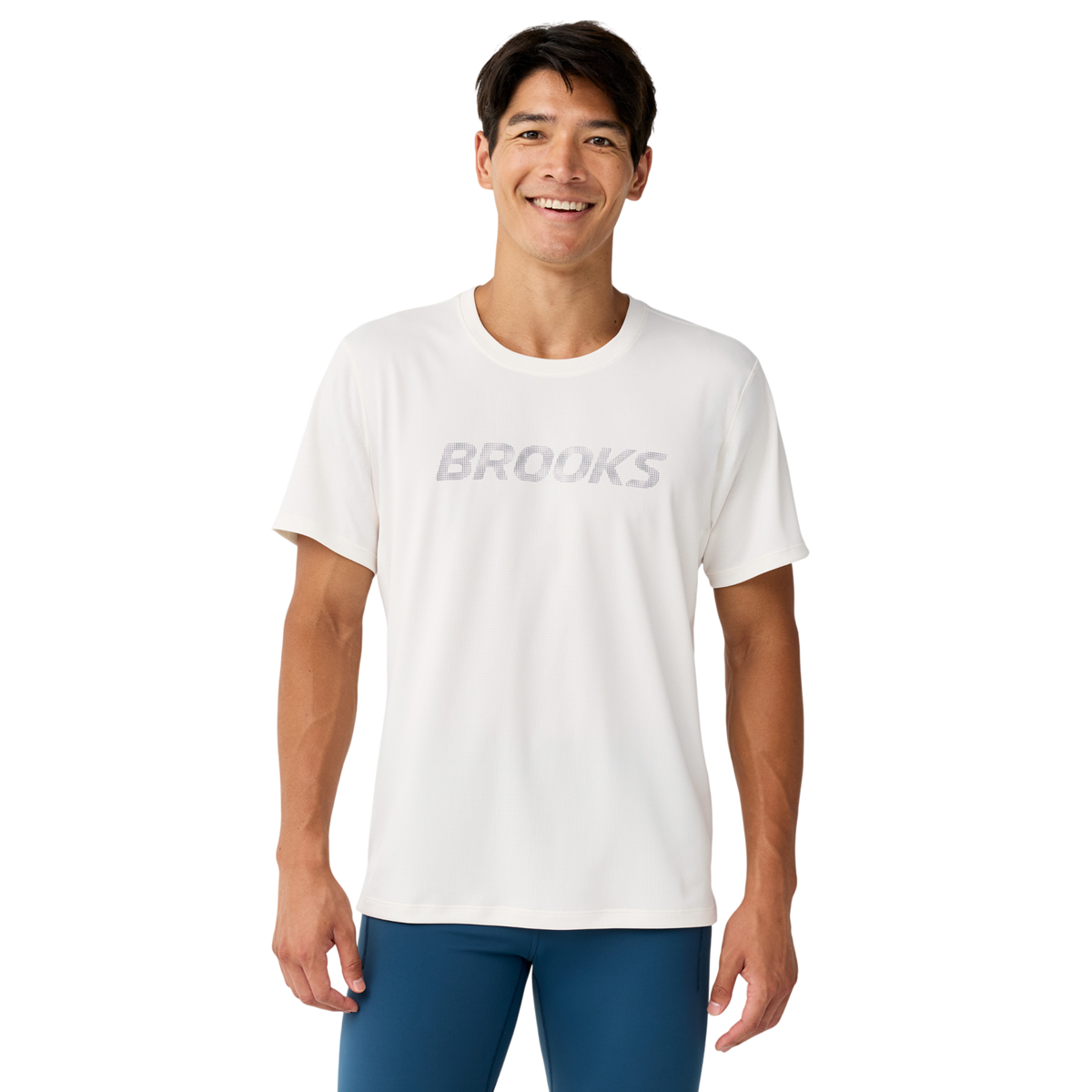 Brooks Dash Reflective Short Sleeve - T-shirt da Running uomo ad alte prestazioni con dettagli rifrangenti