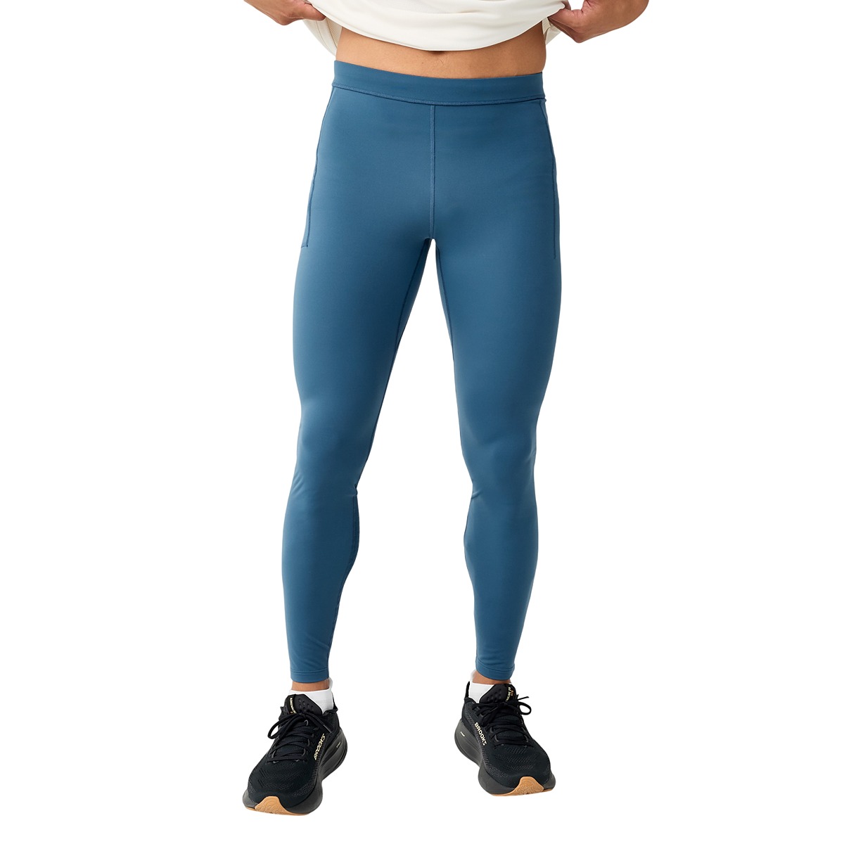 Brooks Thermal Reflective Tight - Leggings da Running termici rifrangenti da Uomo