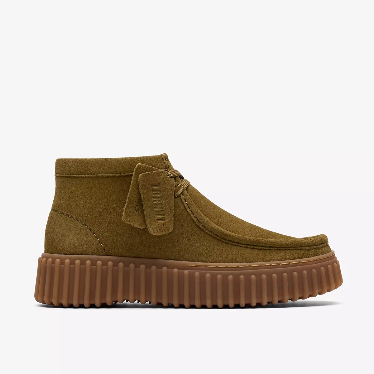 Clarks Torhill Moss – Polacchino in Pelle Scamosciata da Donna