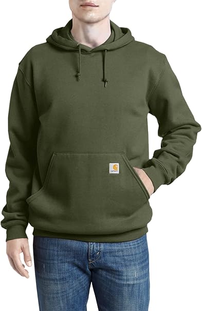 Carhartt Felpa da Uomo K121 Loose Fit Invernale