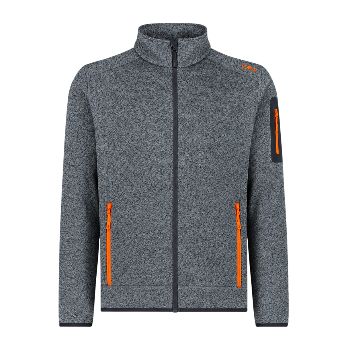 CMP Pile Pesante Outdoor da Uomo in Knit-tech Mélange – 3H60747N / 34US