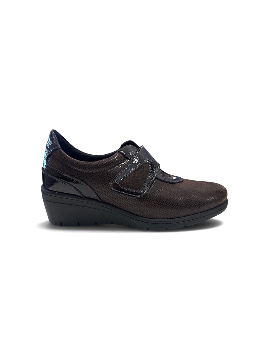 Melluso K91000Q – Scarpa da Donna a Strappo in Morbido Nabuk