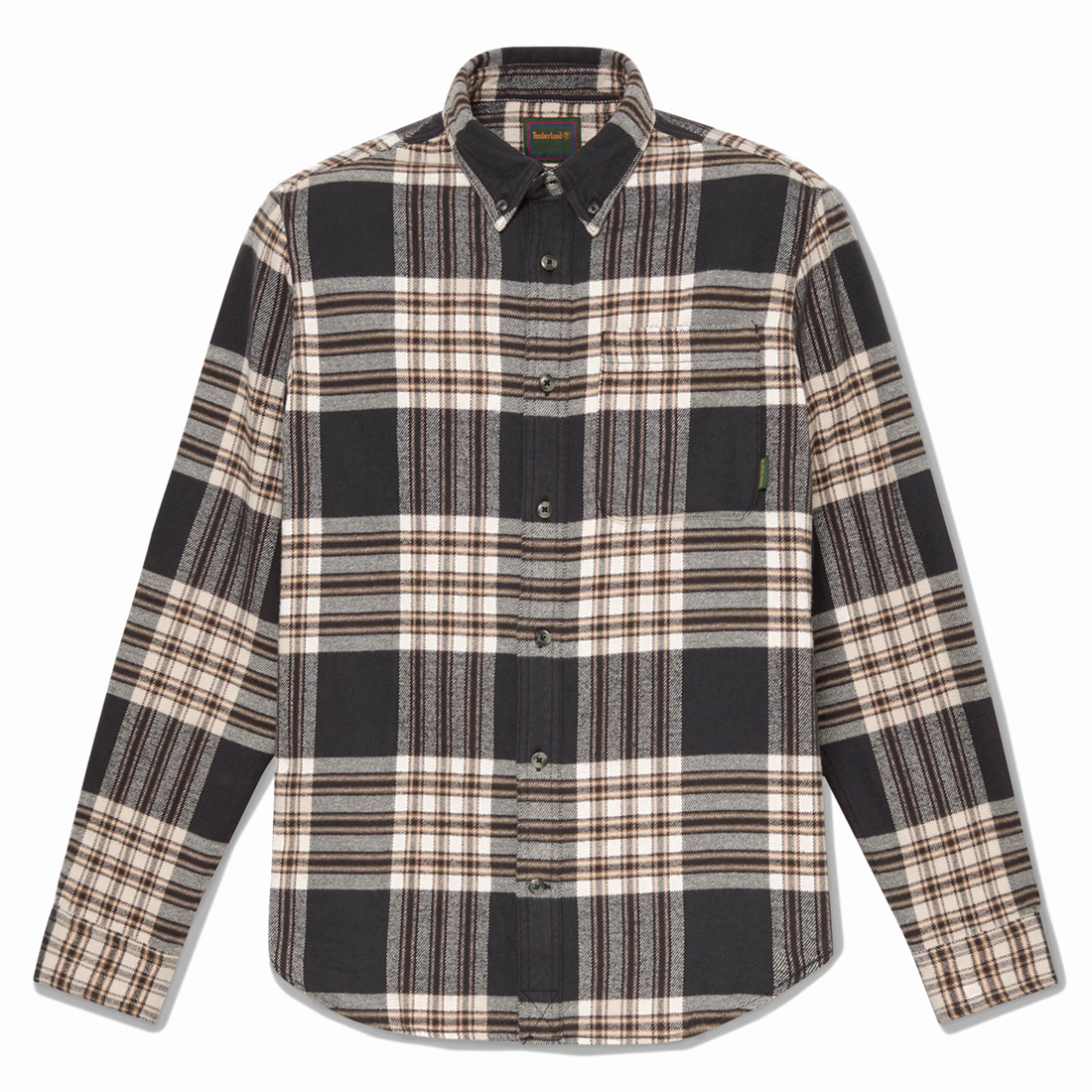 Timberland House Check - Camicia in Flanella Vestibilità Regular a Quadri Indigo da Uomo - TB C0YH82 AKV