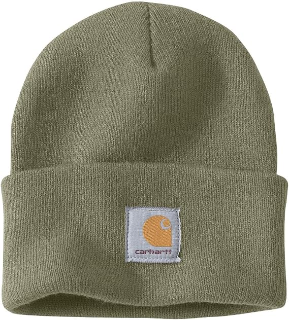 CARHARTT Knit Cuffed Beanie A18 – Berretto Unisex One Size - verde