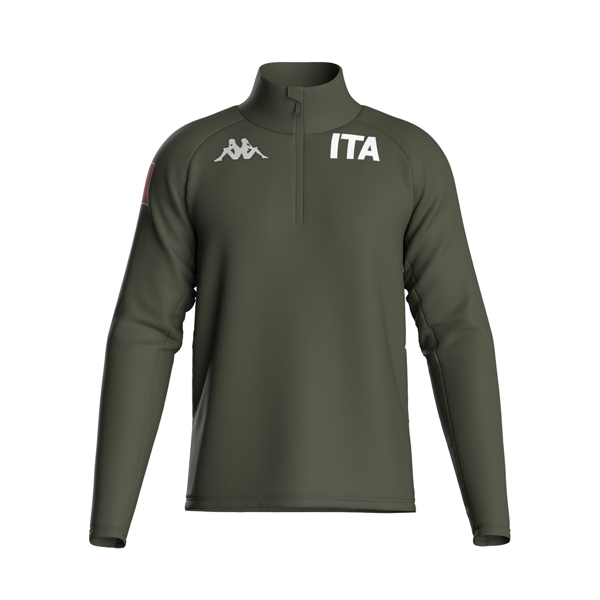 KAPPA 6CENTO 687EK ITA - Micropile unisex in tessuto stretch, Slim Fit