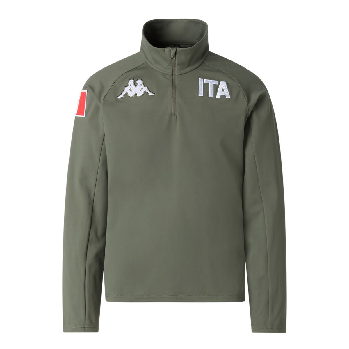 KAPPA 6CENTO 687EK ITA - Micropile unisex in tessuto stretch, Slim Fit