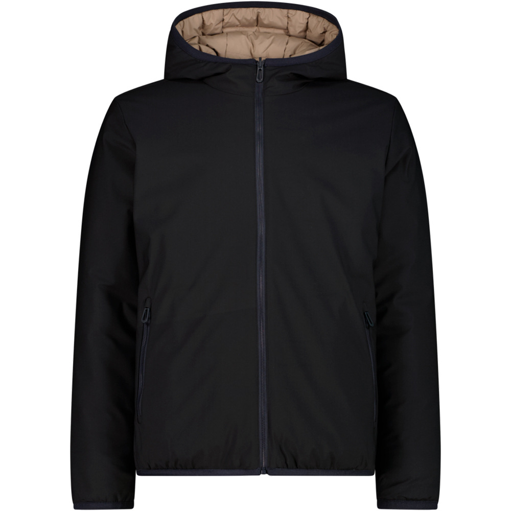 CMP Giacca da uomo reversibile con cappuccio - 36K2537 / U423